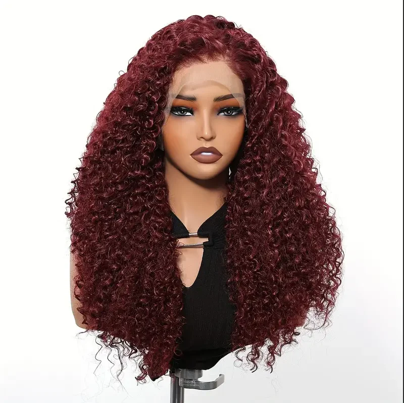 Perruque BOB vague profonde cheveux humains 13x4 HD dentelle avant sans colle courte Angel – Image 11