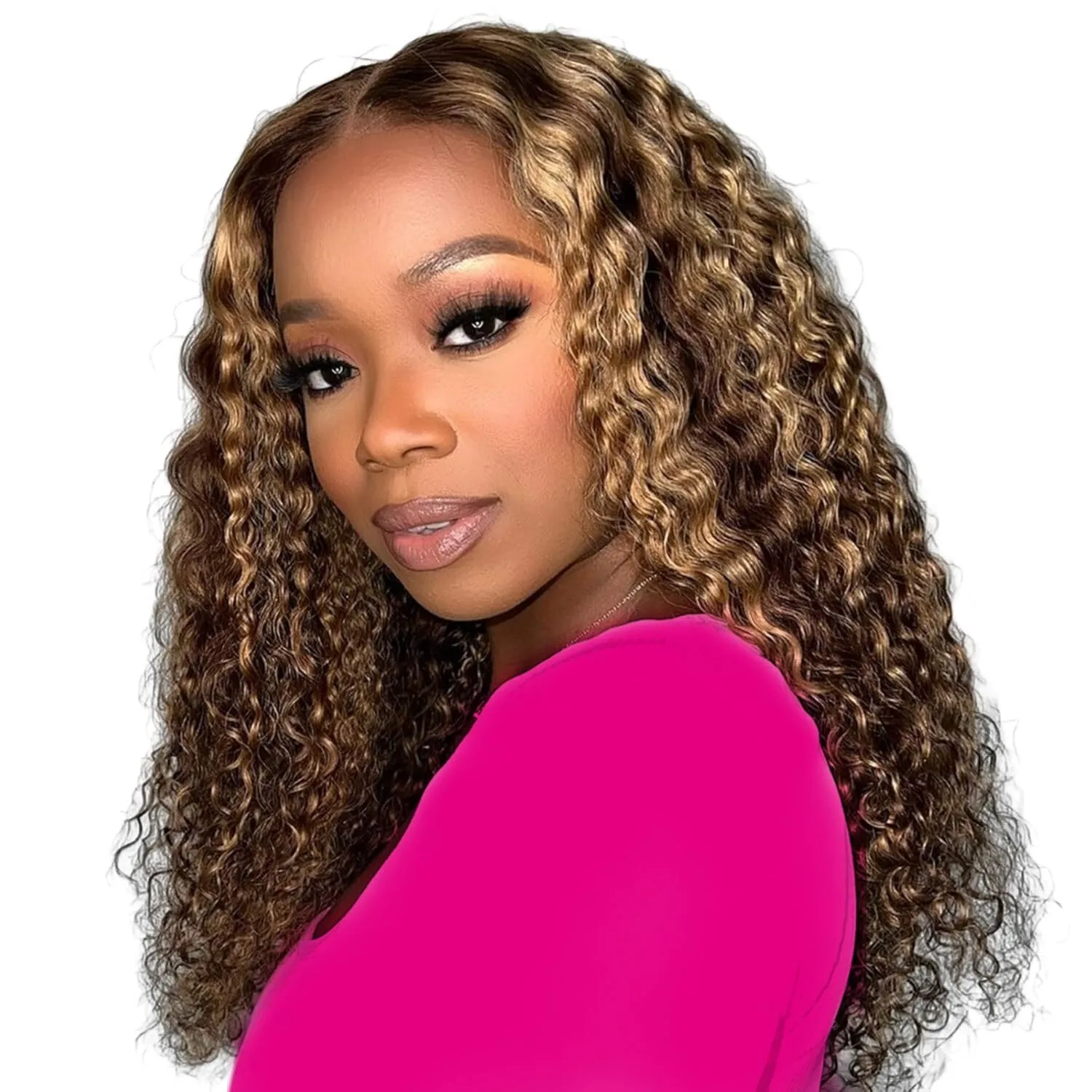 Perruque BOB vague profonde cheveux humains 13x4 HD dentelle avant sans colle courte Angel – Image 12